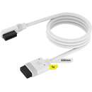 iCUE LINK slim cable, 600mm, 90 angled (white, 1 piece)
