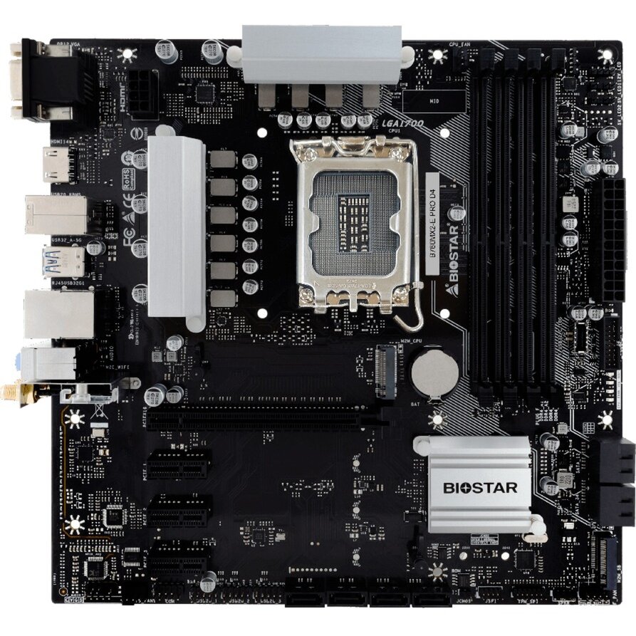 Placa de baza B760MX2-E Pro D4 - Socket 1700 - motherboard