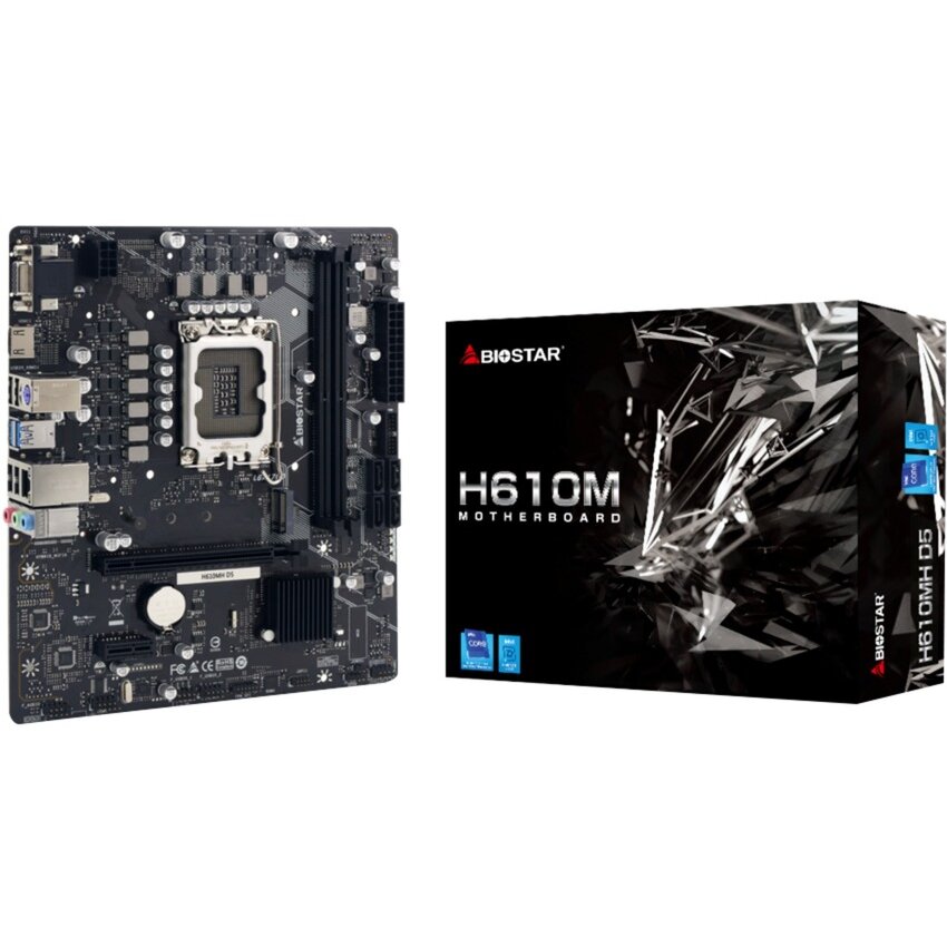 Placa de baza H610MH D5 - Socket 1700 - motherboard