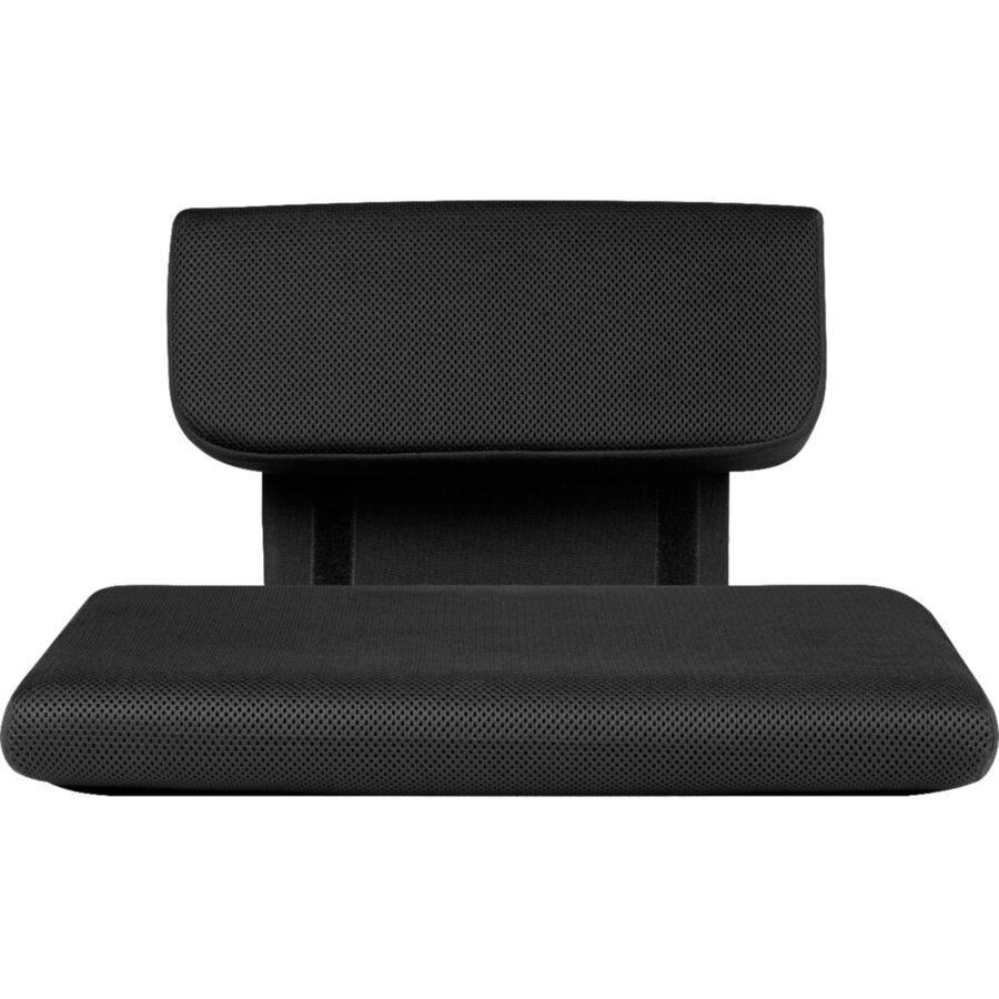 heat wedge cushion with lumbar support OL 350, heating pad (black)