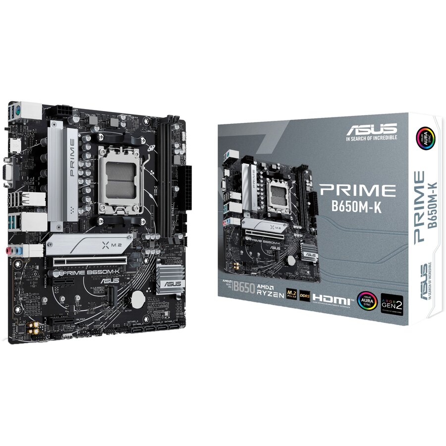 Placa de baza PRIME B650M-K - Socket AM5 - motherboard