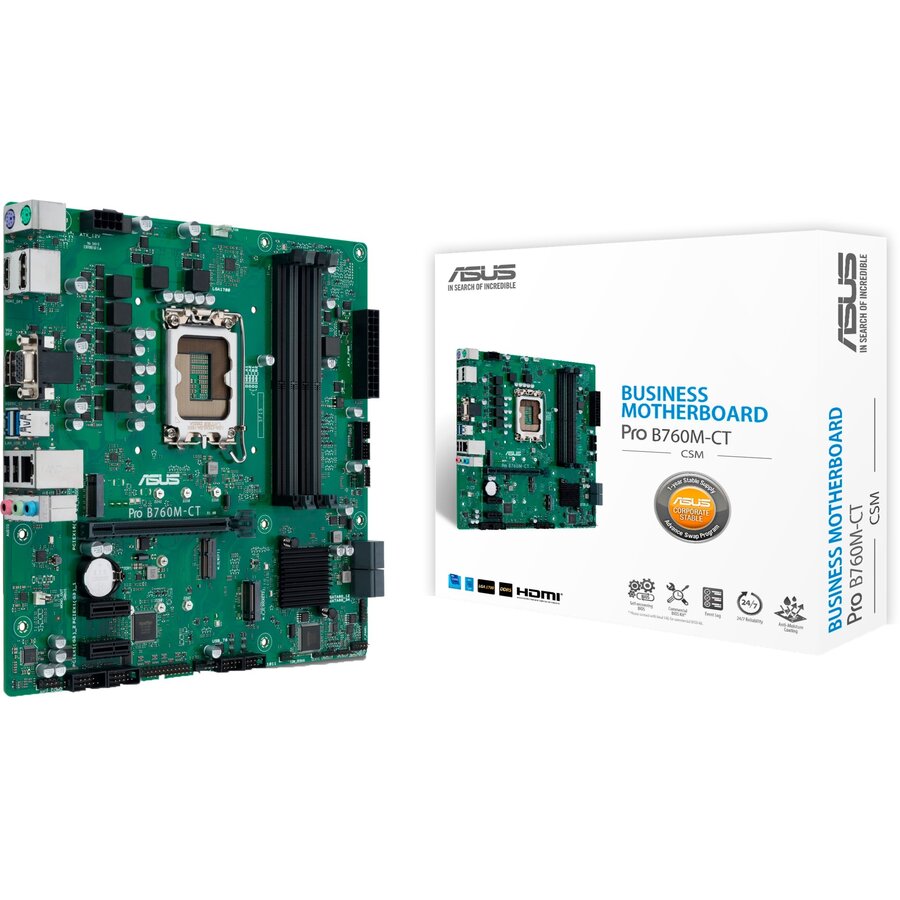 Placa de baza PRO B760M-CT-CSM - Socket 1700 - motherboard