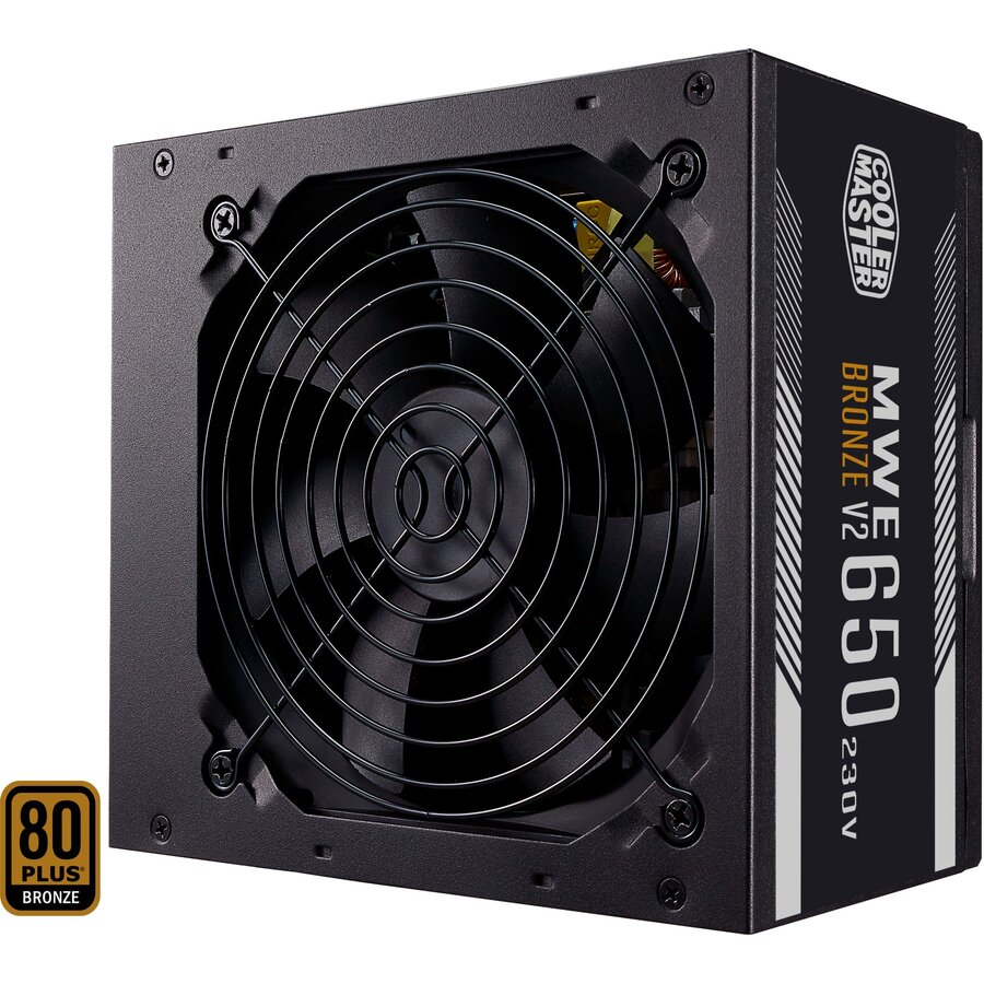 Sursa MWE 650 Bronze V2 230V, PC power supply (black, 4x PCIe, 650 watts)