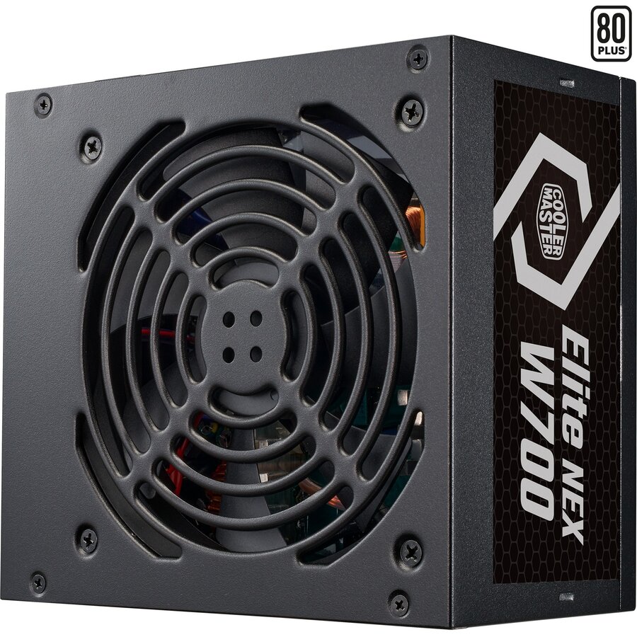 Cooler Master ELITE NEX WHITE 230V 700, PC power supply (black, 2x PCIe, 700 watts)