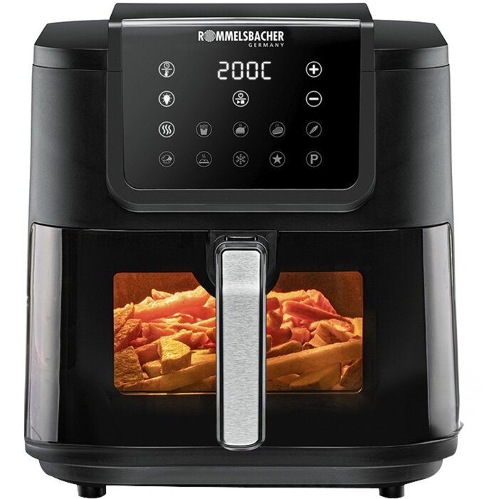 hot air fryer FRH 1700 XXL (black, 1,700 watts)