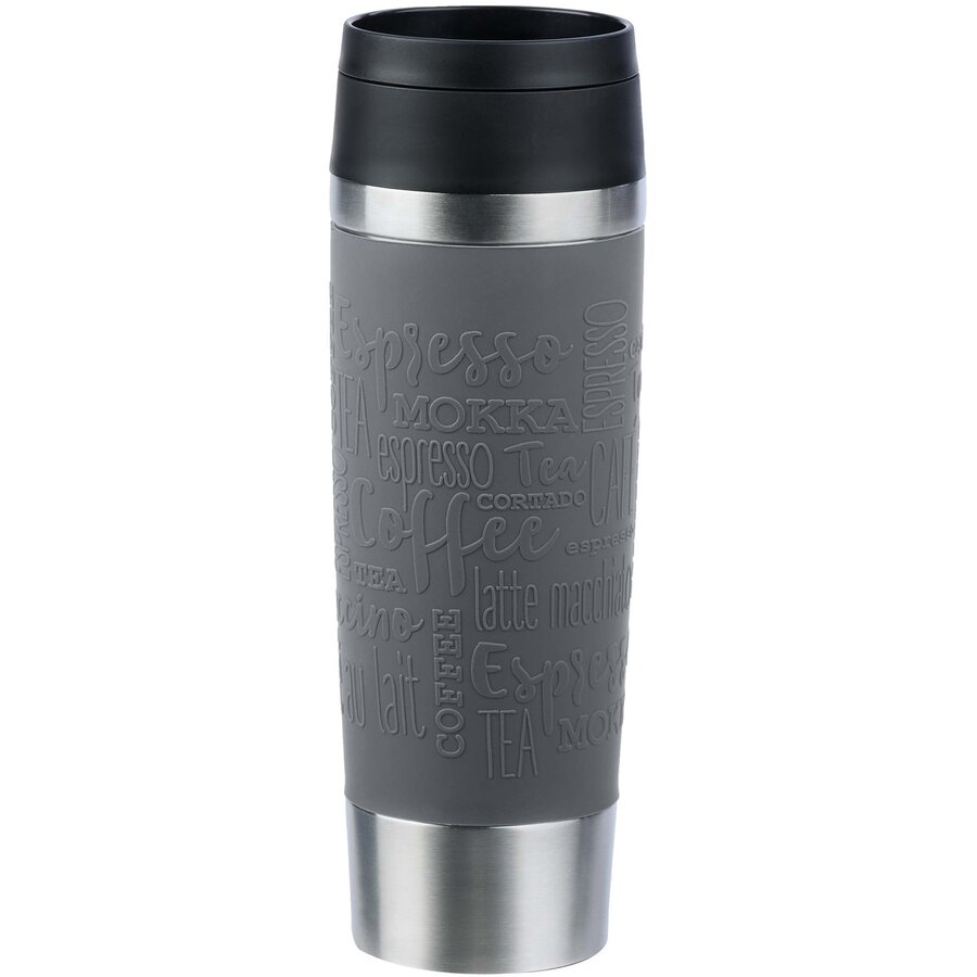 TRAVEL MUG Classic Grande thermal mug (grey/stainless steel, 0.5 liters)