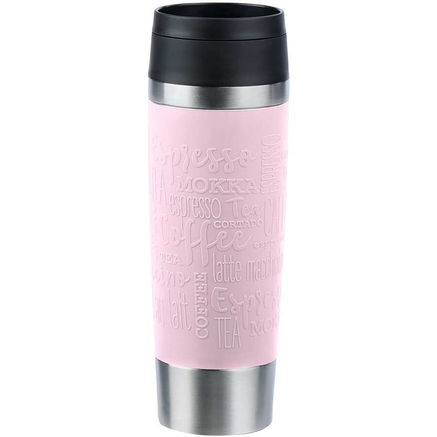 TRAVEL MUG Classic Grande thermal mug (light pink/stainless steel, 0.5 liters)