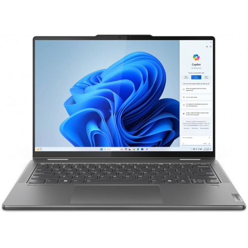 Laptop 2in1 Yoga 7 Wuxga 14 Inch Intel Core Ultra 7 155h 16gb 512gb Ssd Windows 11 Home Storm Grey