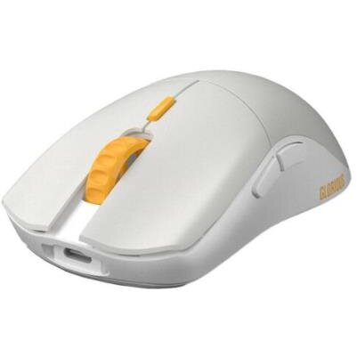 Mouse Gaming Series One Pro Wireless - Genos - Forge Alb Mat/galben