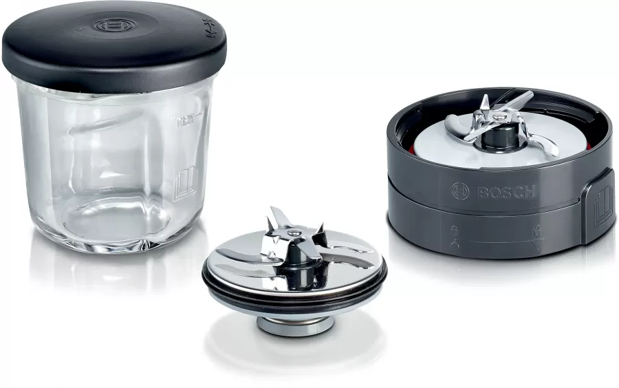 Aparat de Maruntit 3-in-1 Bosch MUZ45XCG1 Compatibil cu Roboții de Bucătărie MUM4 și MUM5