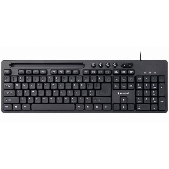 Tastatura USB Multimedia KB-UM-108 Negru