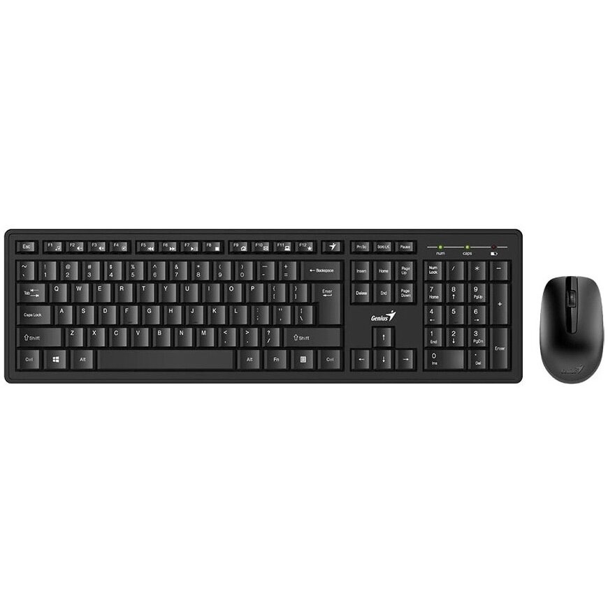 Kit Tastatura Si Mouse USB SlimStar C126 31330007400 Negru