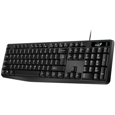 Tastatura USB KB-117 31310016400 104 Taste Negru