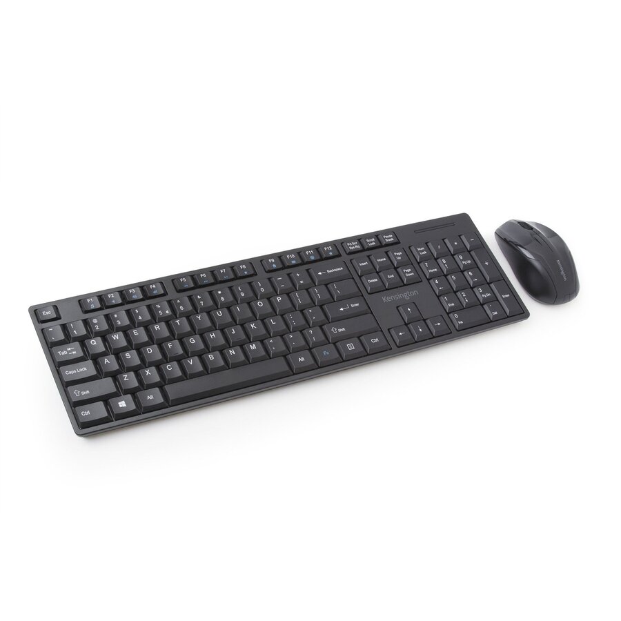 Kit Tastatura Si Mouse Wireless Kensington Profit Low-Profile K75230UK Negru