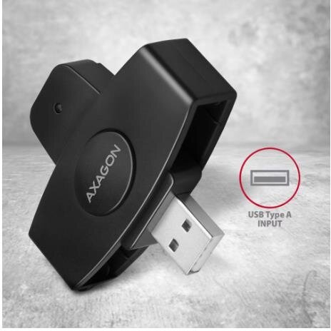 Cititor Carduri CRE-SM5 PocketReader USB Smart Card Negru