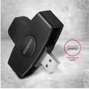 CRE-SM5 PocketReader USB Smart Card Negru