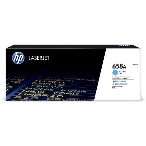 Toner 658A Original Cyan