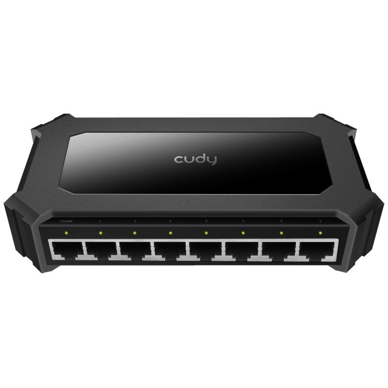 Switch GS108D  Gigabit Ethernet (10/100/1000) Black