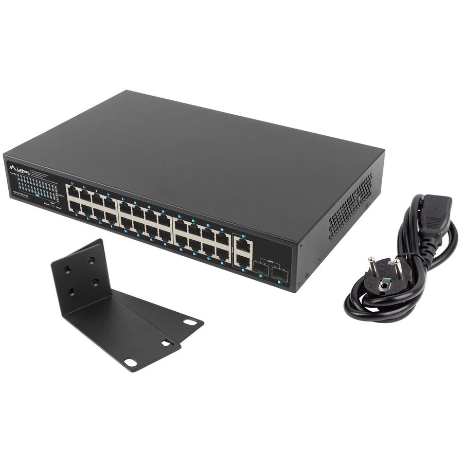 Switch RSGE-24P-2GE-2S-360 Unmanaged Negru