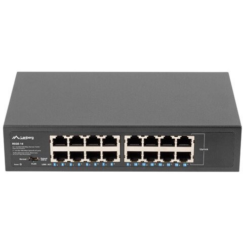 Switch RSGE-16 Rack 10/19inch  (16-port 1Gb)