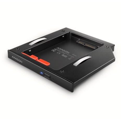 Rack Intern pentru Laptop/Notebook RSS-CD12 SSD/HDD - SATA 2.5Inch Negru