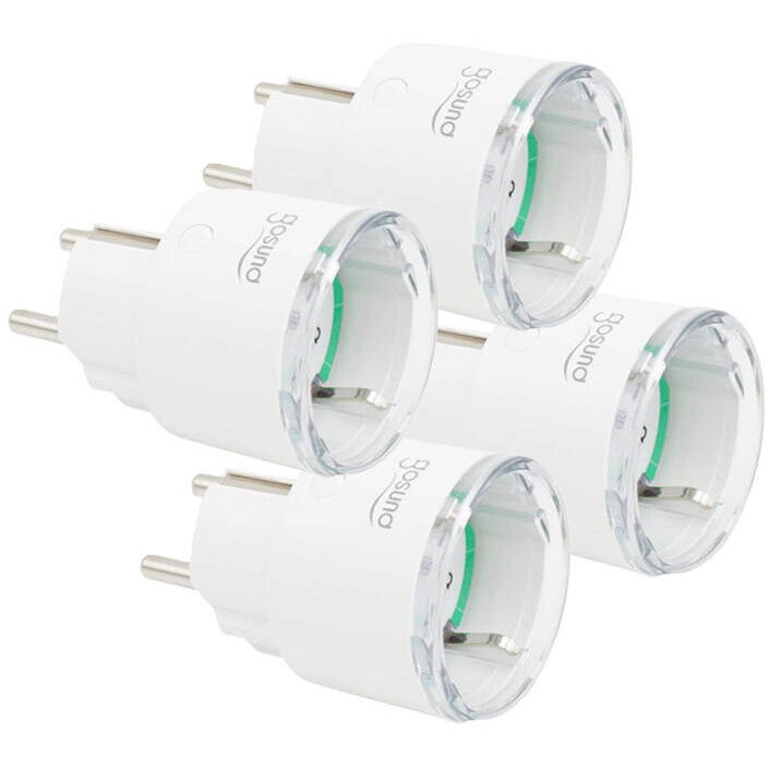 SP111 cu monitorizarea energiei, Aplicatii:  si TUYA, Control vocal, 3680W, 16A, WiFi, Alb