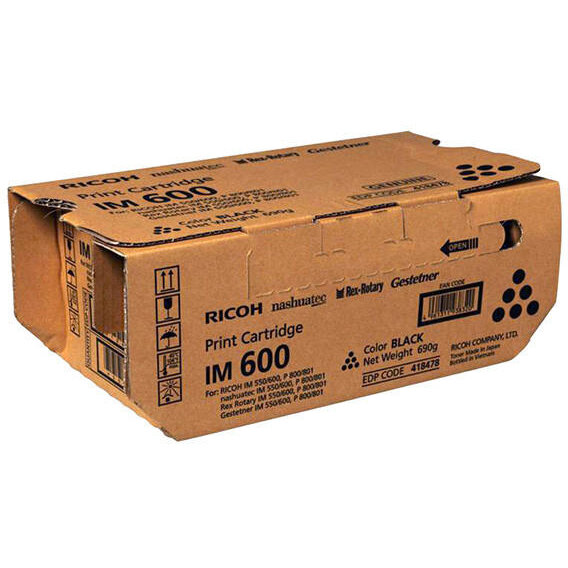 Toner 25500p P800/P801/IM550F/IM600 Original Black