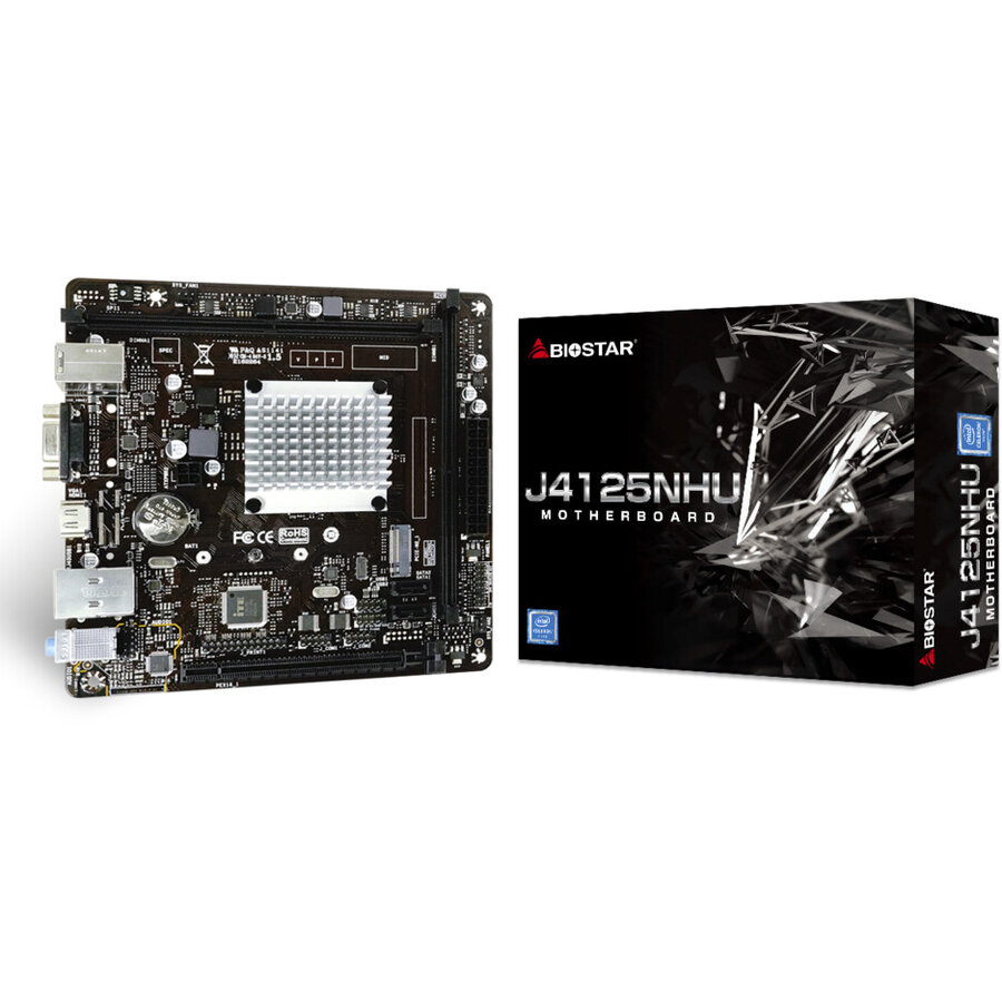 Placa de baza J4125NHU, motherboard