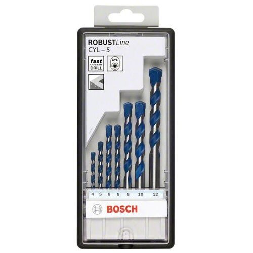 Bosch Wiertla do betonu Set CYL-5 7 sztuk