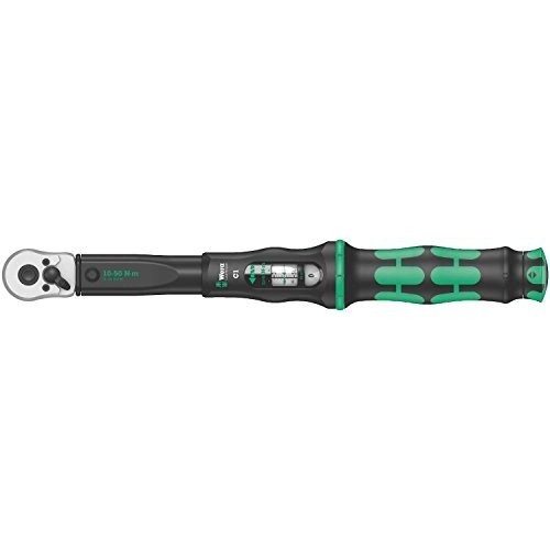 torque wrench with reversible ratchet Click-Torque C 1 - black / green - output 1/2