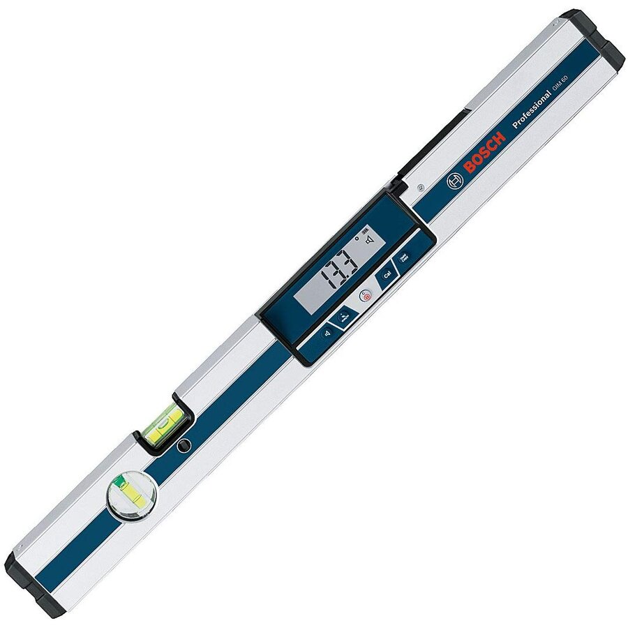 Bosch Digital inclinometer GIM 60 Professional (silver / blue, protective pouch)