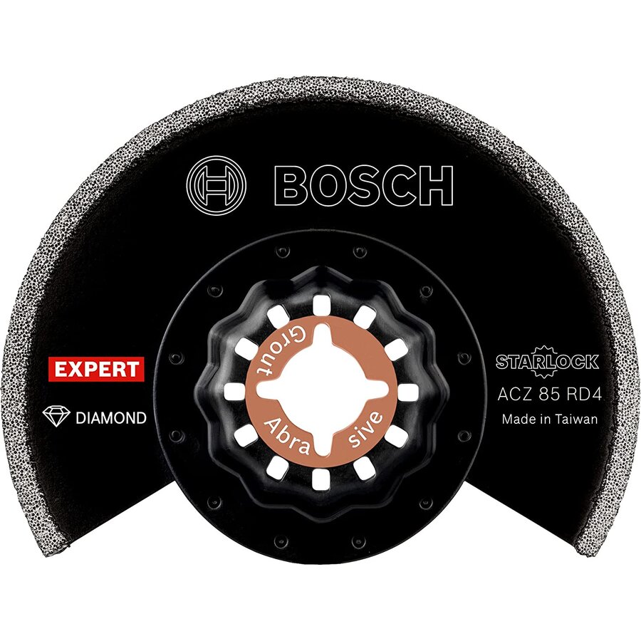 Bosch Expert diamond segment saw blade ACZ 85 RD4 Grout + Abrasive, O 85mm