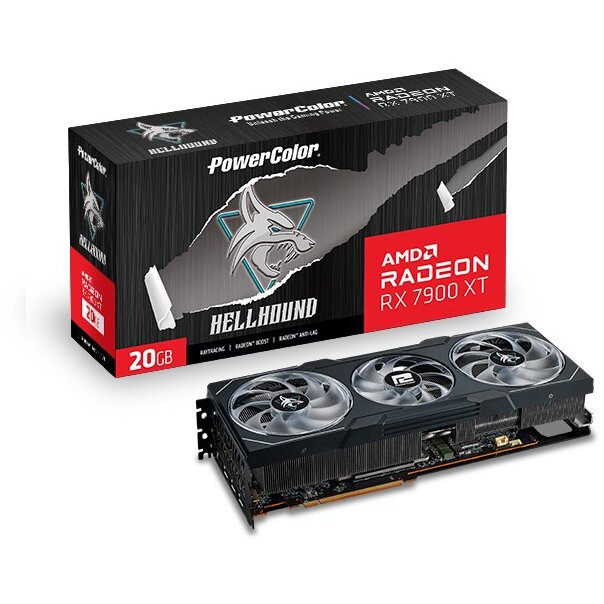 Placa Video AMD Radeon RX 7900 XT Hellhound  20GB GDDR6 320bit
