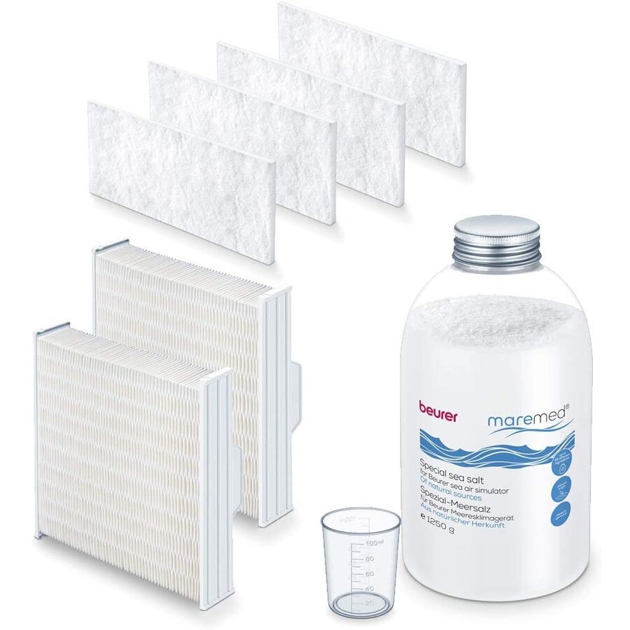 maremed MK 500 combination set, filter + 1,250g salt bottle
