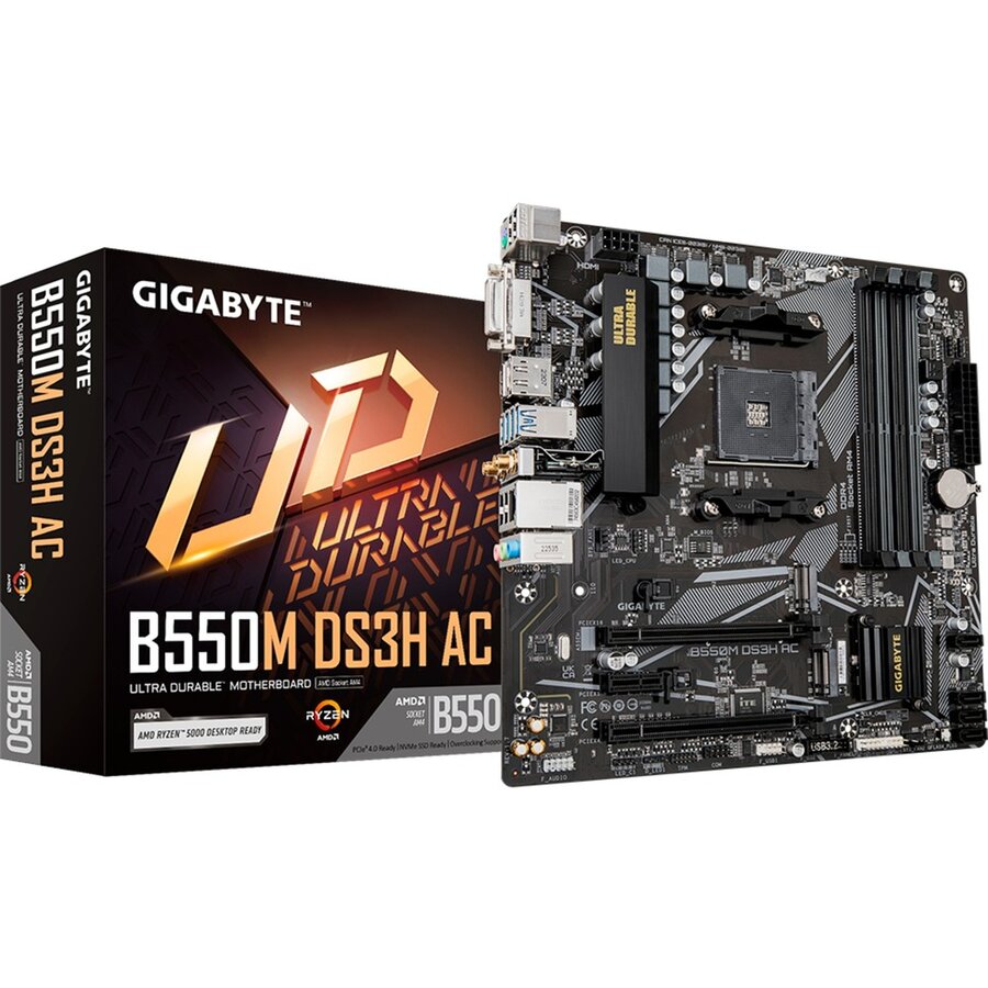 Placa de baza B550M DS3H AC - Socket AM4 - motherboard