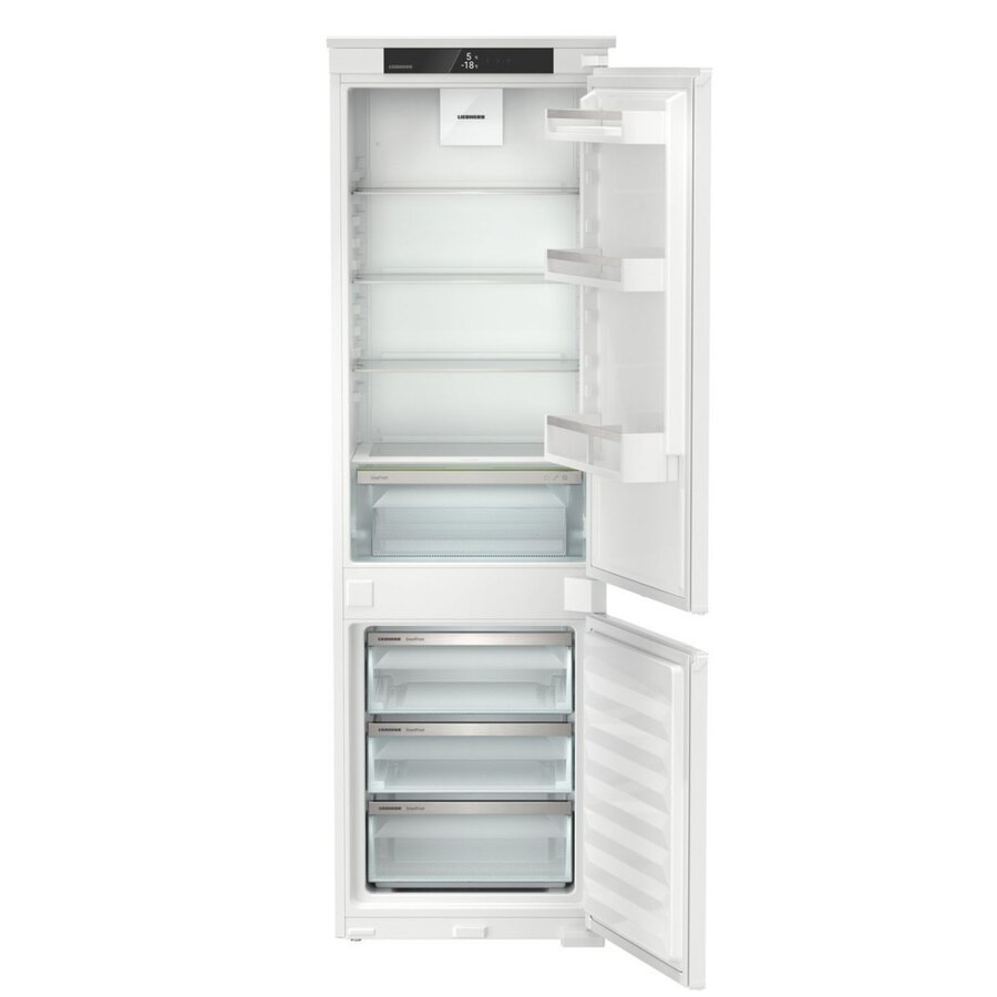 Combina Frigorifica Incorporabila ICNSe 5103 Pure SmartFrost EasyFresh 264L 178Cm Clasa E Alb