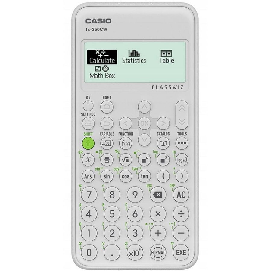 Calculator FX-350CW 12 Cifre  Baterie Alb