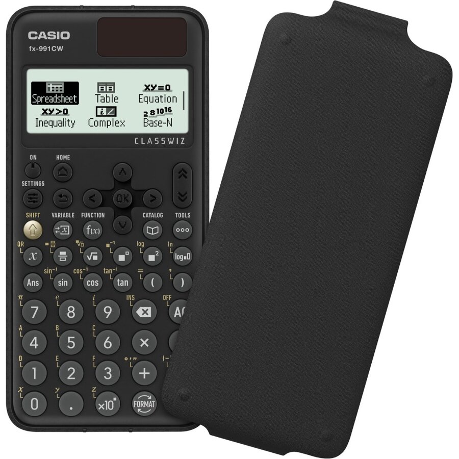 Calculator FX-991CW  Baterie LR44 12 Cifre Negru