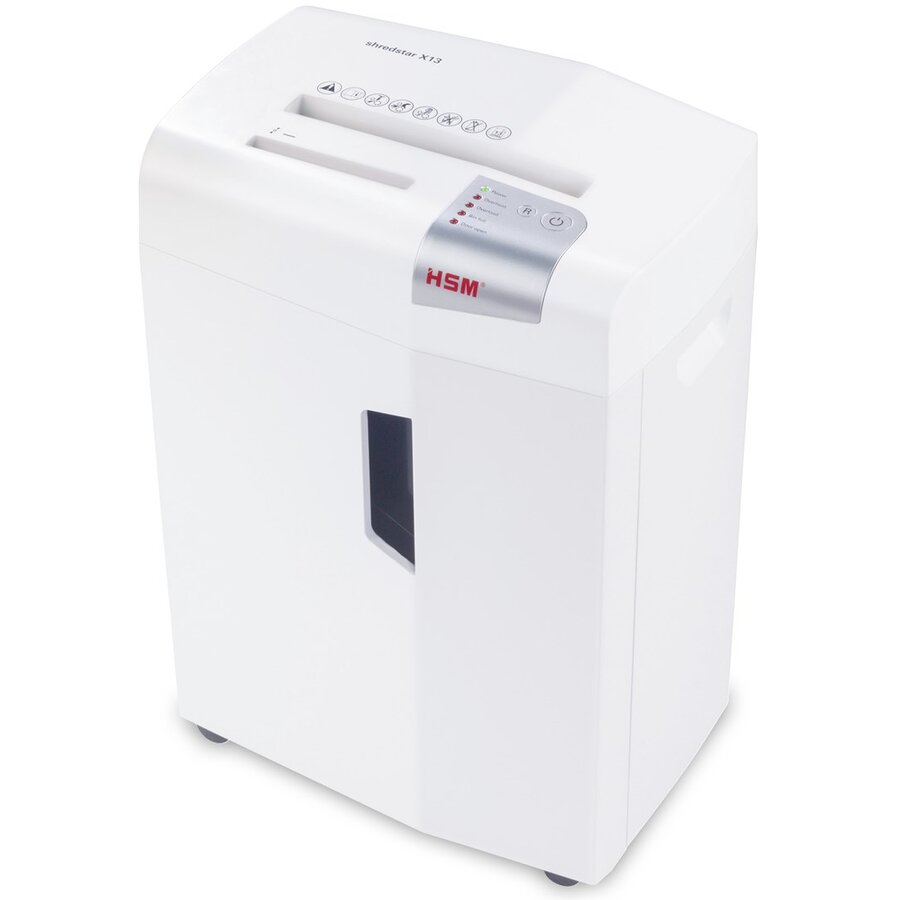 Distrugator Documente + Distrugator CD X13 4 x37mm 57dB 23L 2220mm/min 13 Coli Alb