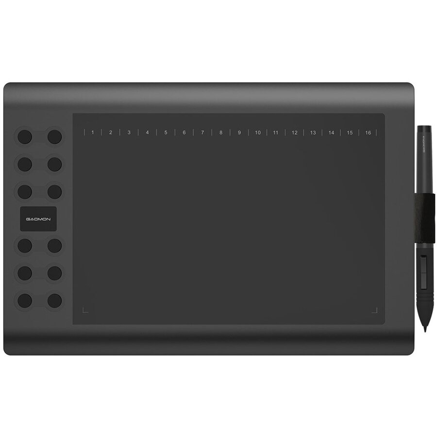Tableta  Grafica M106k   	Non-display 	Usb 2.0 	5080lpi Presiune 2048 Negru