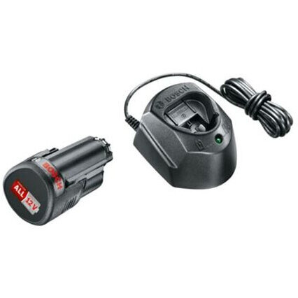 Bosch Starter Set 12 V (1 x 1.5 Ah, GAL 1210 CV) (black, battery + charger)