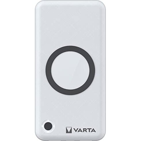 GPS Wireless Power Bank 15,000, power bank (white, 15,000 mAh)