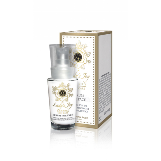 Ser Terapie Faciala Lady's Joy Luxury Ulei Organic Trandafir 30ml