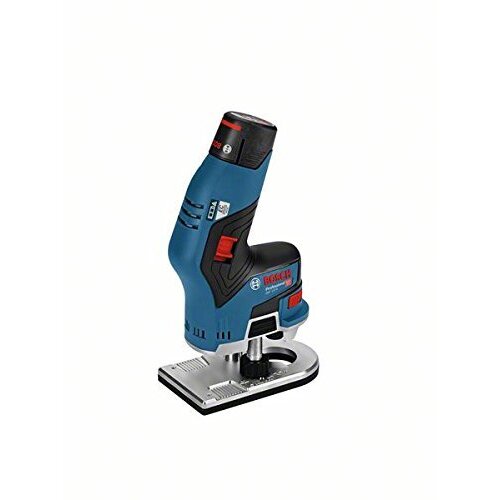 Bosch GKF 12V-8 Professional - 12Volt - Milling Machine - blue / black - 2x Li-ion rechargeable 3.0Ah