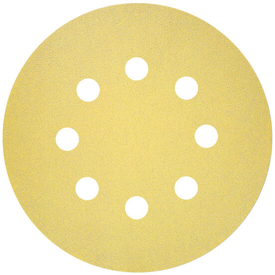 Set 50 Foi Abrazive C450 125mm G40 8 Gauri pentru Slefuitor