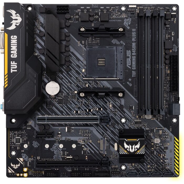 Placa de baza TUF GAMING B450M-PLUS II - Socket AM4 - Mainboard