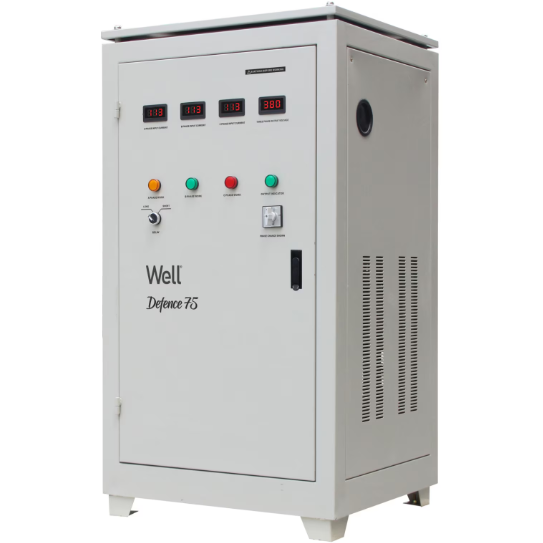 Stabilizator Automat Tensiune Trifazat 75KVA  60KW  480V  IP20 Gri