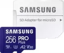 Resigilat Pro Plus 256GB microSDXC Clasa 10 + Adaptor SD