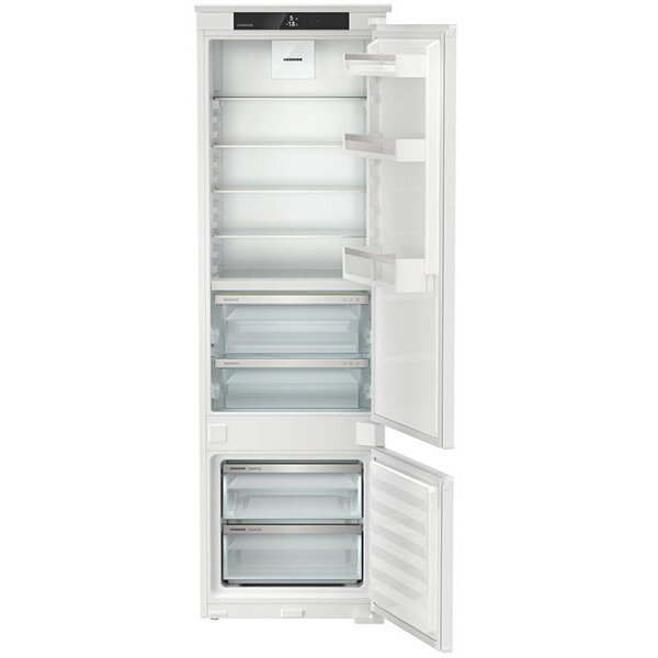 Combina Frigorifica Incorporabila ICBSd 5122 Plus 255L SmartFrost DuoCooling BioFresh Clasa D Alb