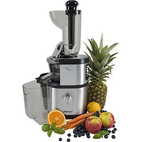 Slow-Juicer E 400, juicer (stainless steel / black)